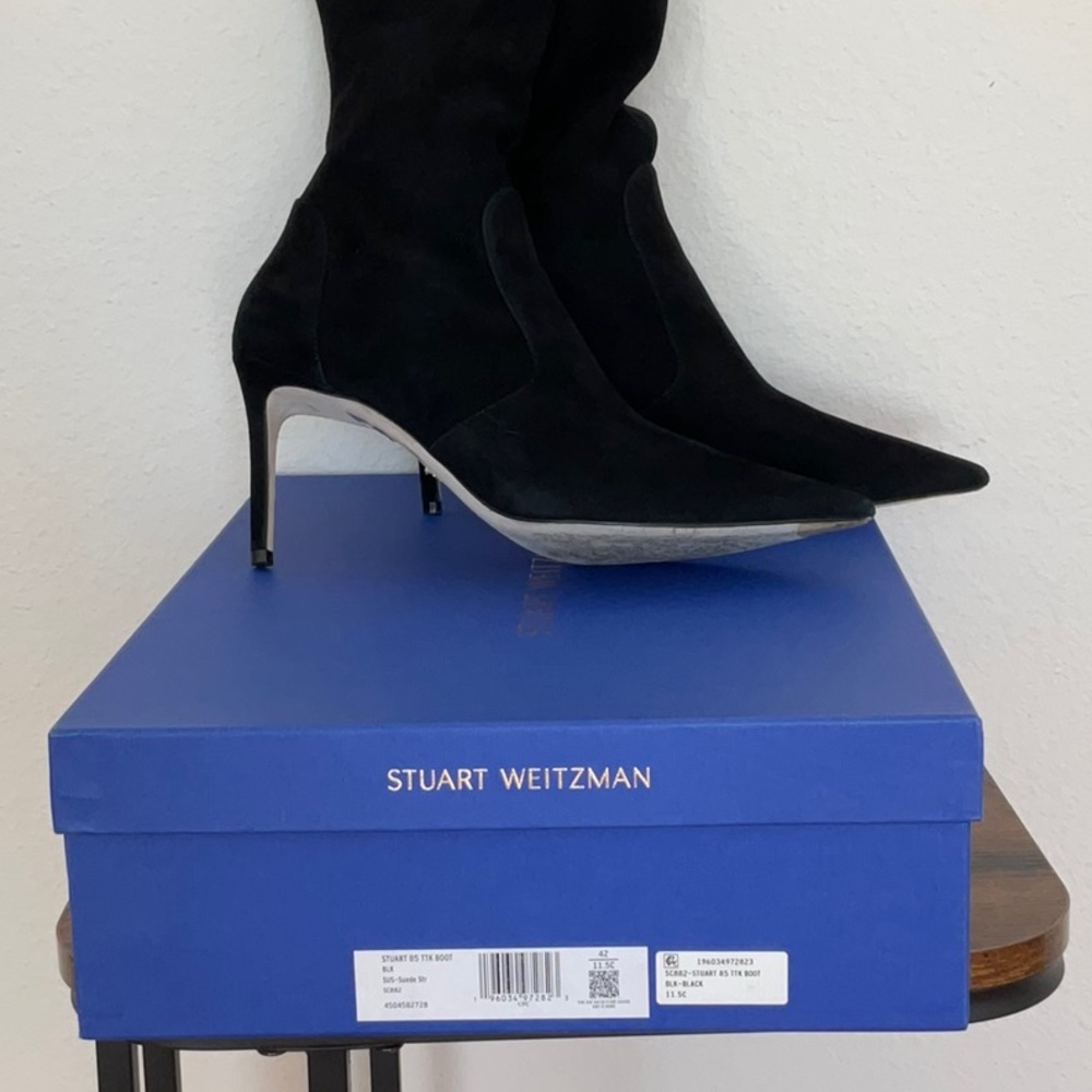 Stuart Weitzman To The Knee Boot Size 11.5 - image 6